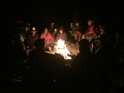 A Campfire Gathering of Beautiful People